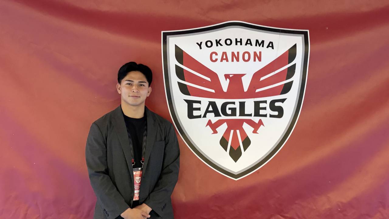 横浜キヤノンイーグルス武藤ゆらぎ選手画像