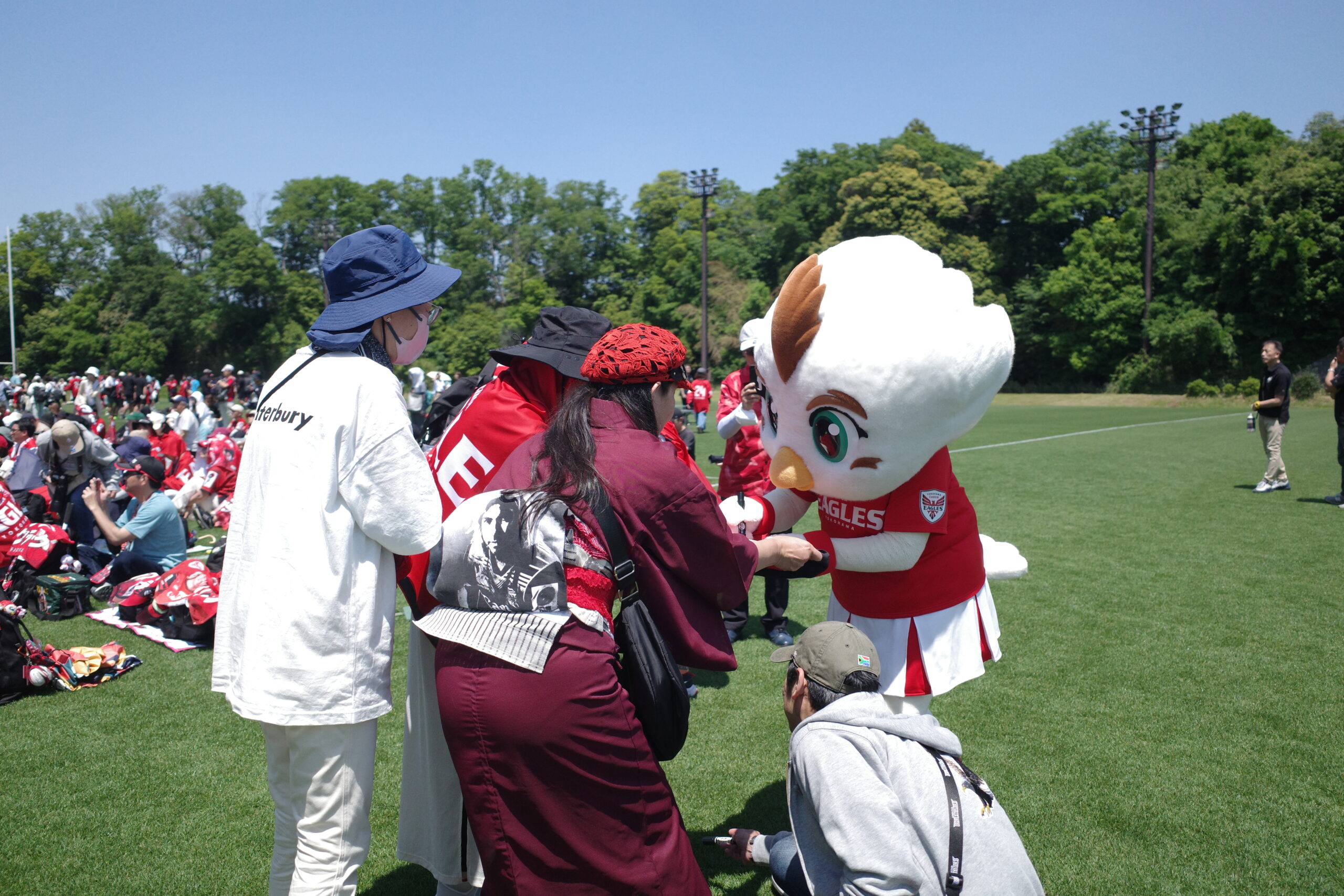 ファン感キックオフ！笑顔があふれた横浜キヤノンイーグルスの一日の画像5