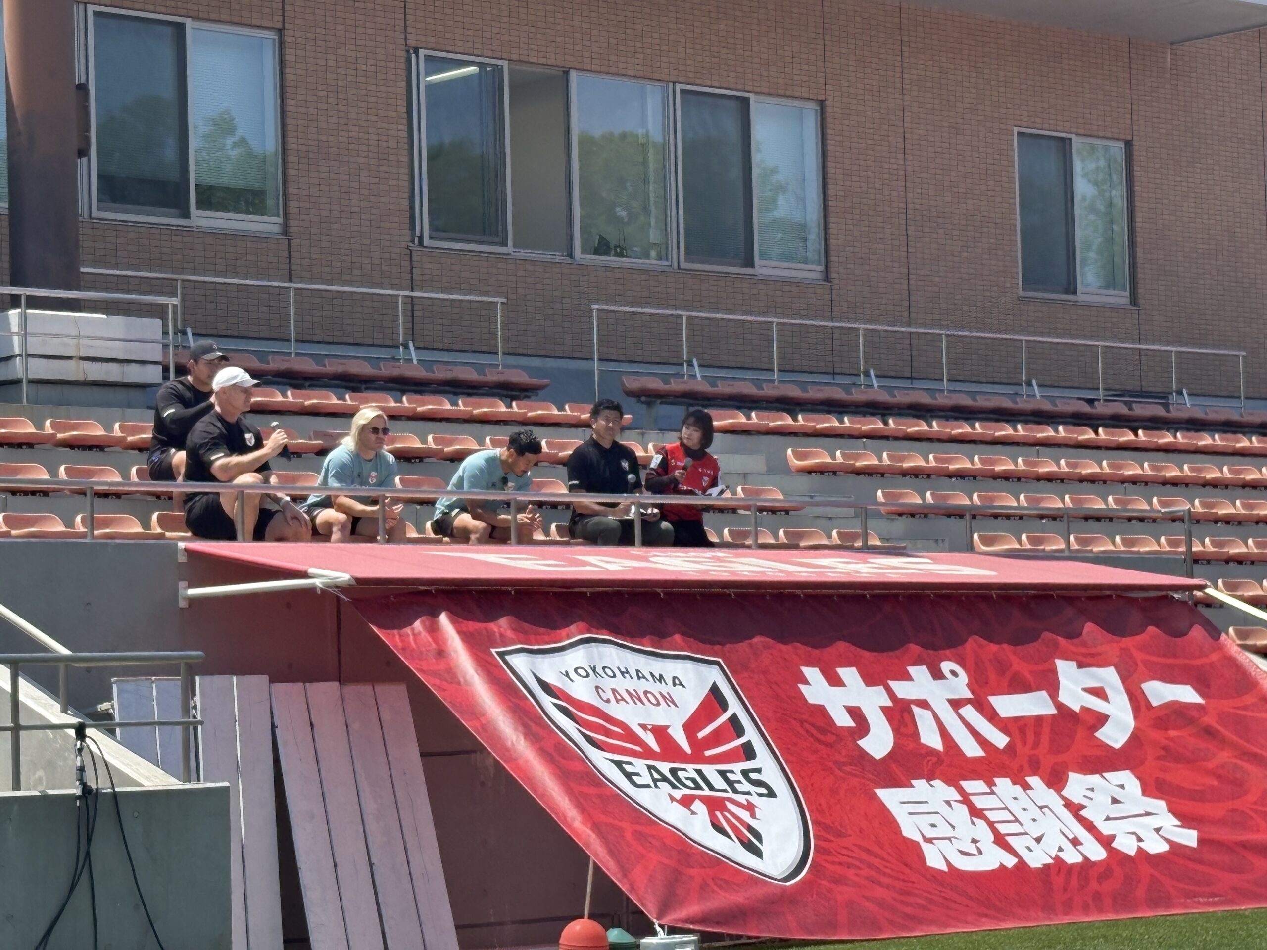 ファン感キックオフ！笑顔があふれた横浜キヤノンイーグルスの一日の画像9
