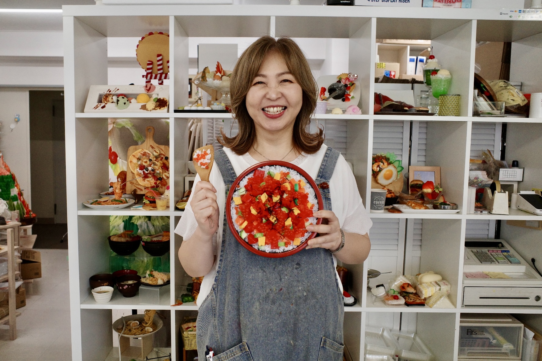 やってみるを楽しむ——食品さんぷる畑さんで軍艦寿司マグネット作り体験の画像5