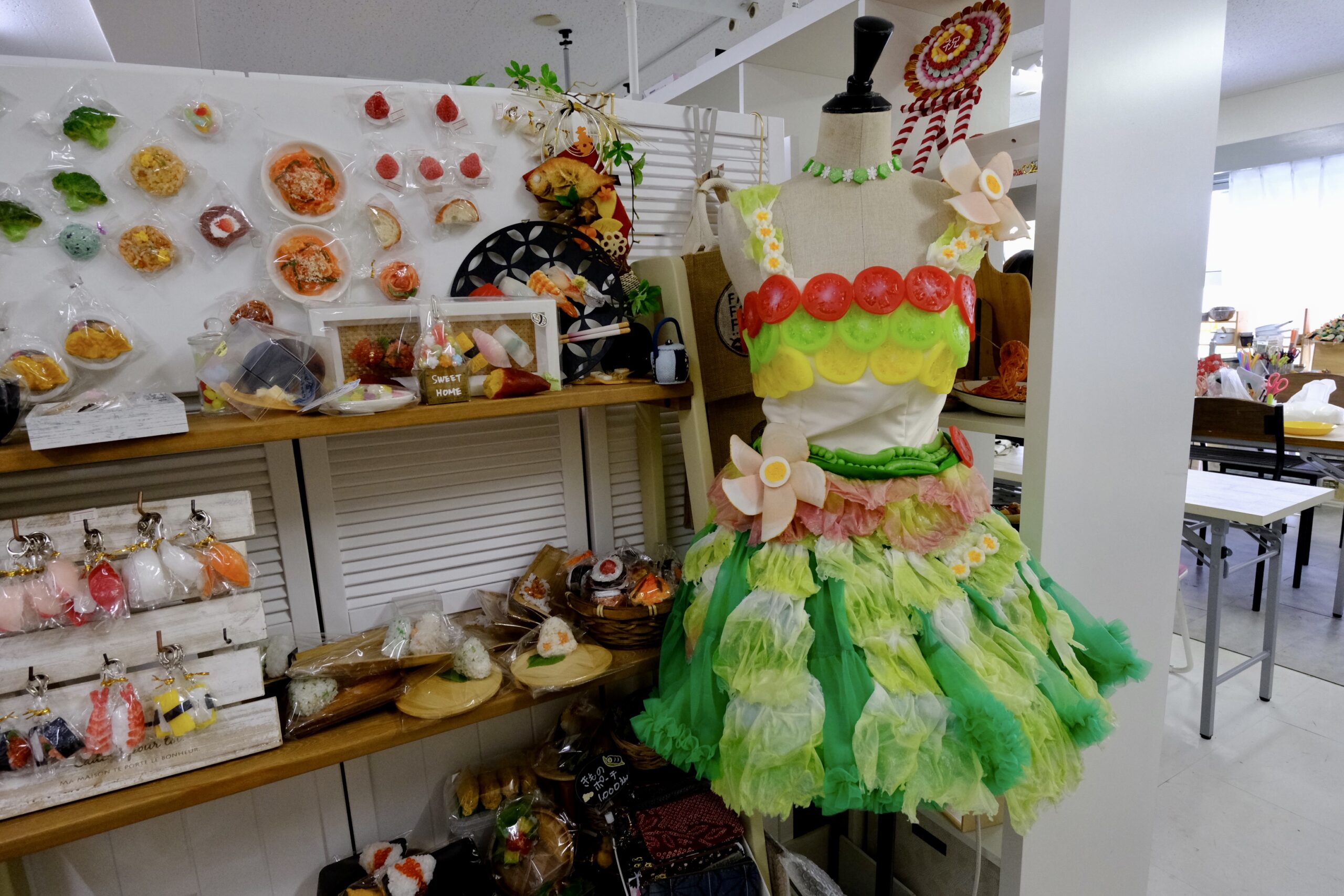 やってみるを楽しむ——食品さんぷる畑さんで軍艦寿司マグネット作り体験の画像4