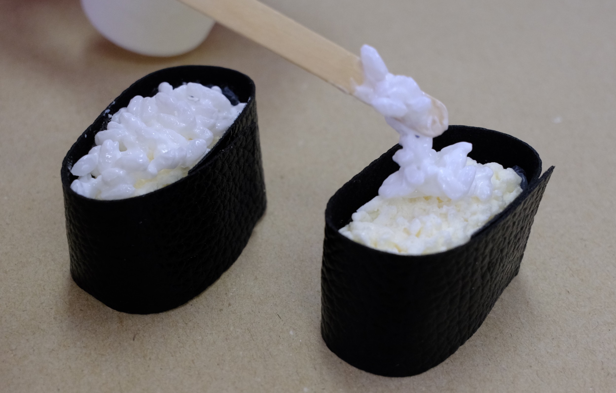 やってみるを楽しむ——食品さんぷる畑さんで軍艦寿司マグネット作り体験の画像15