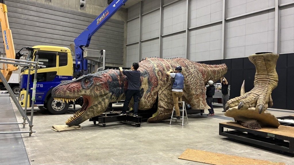 「ヨコハマ恐竜展2026」開幕直前！設営の裏側をのぞく潜入レポートの画像4