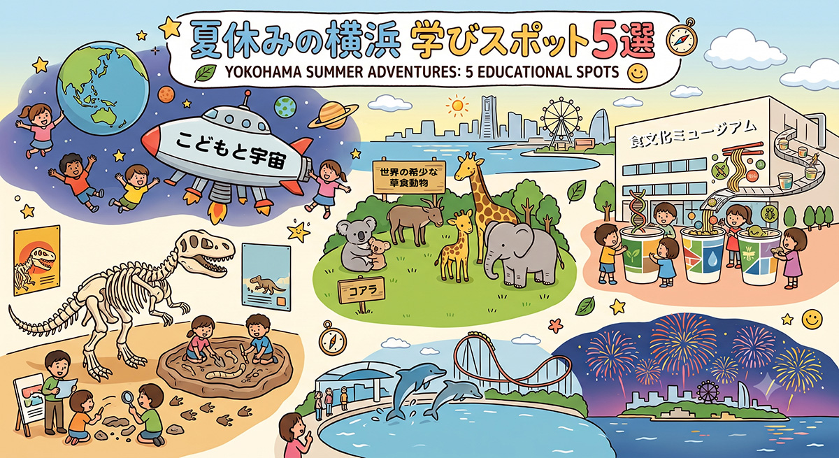 【2026年夏休み】恐竜好きの子どもに刺さる横浜のミュージアム・学びスポット5選の画像1