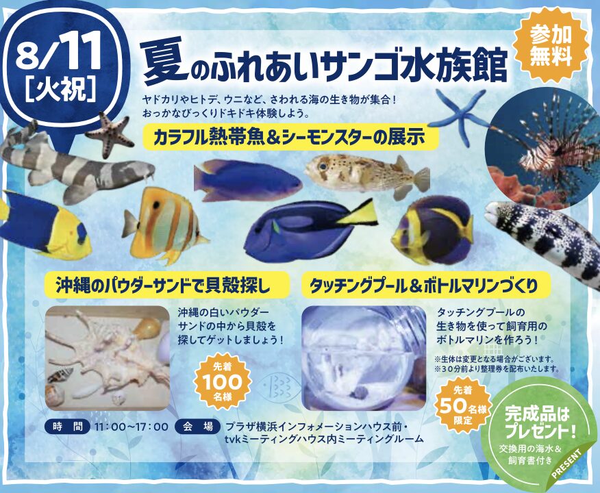 参加費無料がいっぱい!tvkプラザ8月のイベントにはカワイイと楽しいが溢れるの画像7