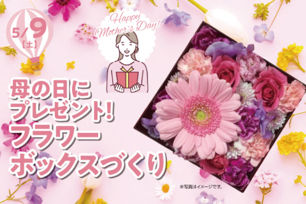 フラワーボックスづくりの画像
